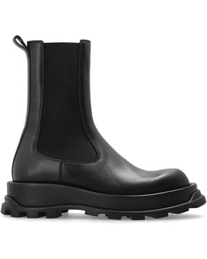 Jil Sander Ankle-High Shoes - Black