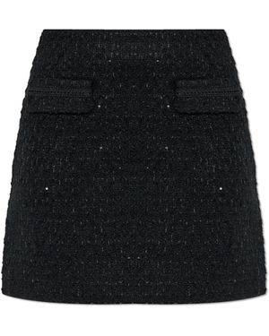 Gestuz Tweed Skirt "Gzkeiko" - Black