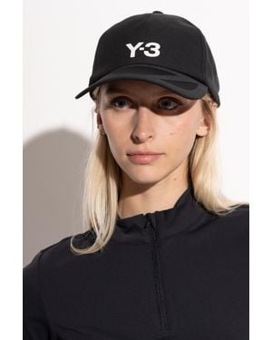 Y-3 Baseball Cap From The "Tennis Us" Collection - Black