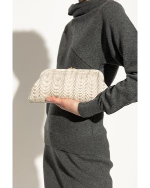 Jimmy Choo Clutch Bag 'Skylar' - Gray