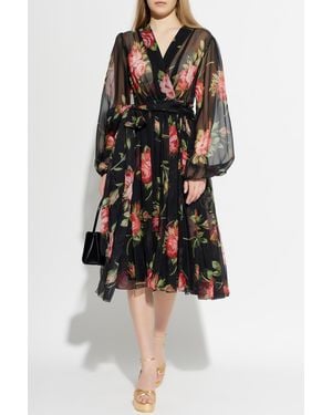 Dolce & Gabbana Silk Dress - Black