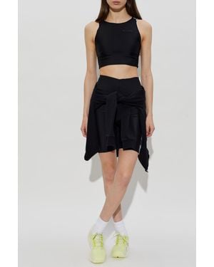 Moschino Top From The "Active" Line - Black
