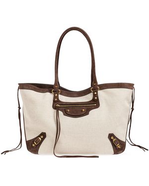 Balenciaga 'Le City Beach' Bag - Natural