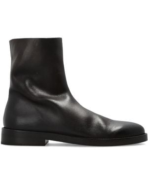Marsèll Leather Ankle Boots - Black