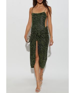 Oséree Pareu With Lurex Thread - Green