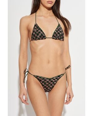 Oséree Two-Piece Swimsuit With Shimmering Sequins - Natural