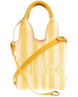 Chloé "Stripy Mini" Bag - Yellow