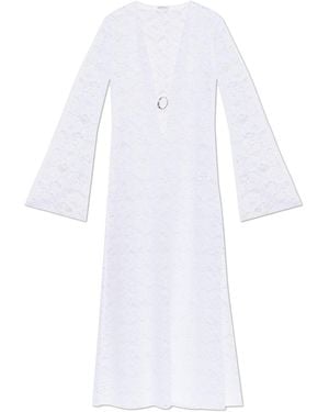 Oséree Lace Dress - White