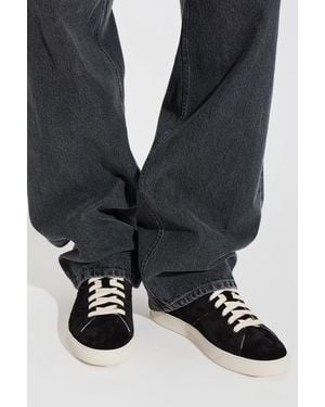 Kiton Suede Sports Shoes - Black