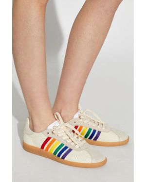adidas gazelle silver green womens Buy adidas Originals Clear Pink Court Green Bliss Pink Gazelle C Sneakers