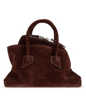The Attico Handbag 'La Passeggiata Mini' - Brown