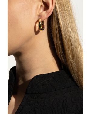 LIE STUDIO Earrings 'Andrea' - Black