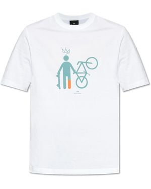 Paul Smith T-Shirt With Print - White