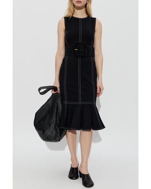 Ami Paris Sleeveless Dress - Black