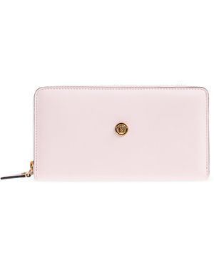 Versace Leather Wallet - Pink