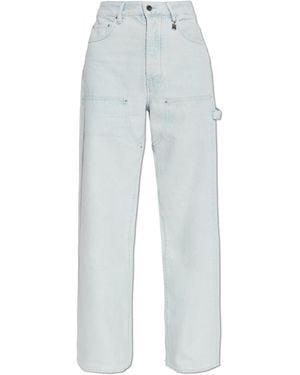 Amiri High-Waisted Jeans - Blue