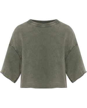 American Vintage Loose-Fit T-Shirt - Green