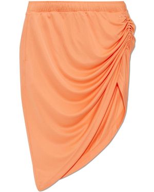 Courreges Asymmetrical Skirt - Orange