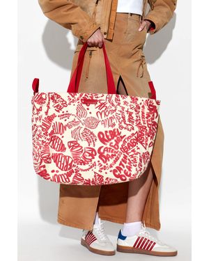 DSquared² Shopper Bag With Print - Red