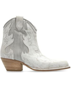 Vic Matié Cowboy Boots 'Rider' - White