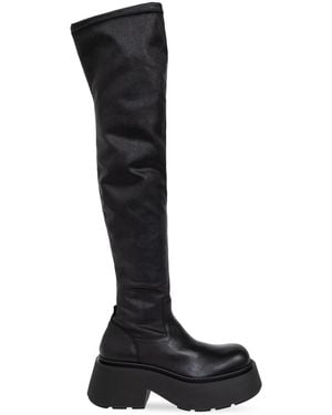 Vic Matié Over-The-Knee Boots 'Etna' - Black