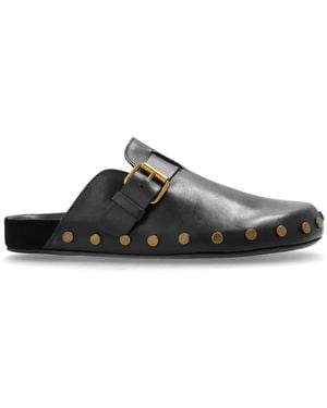 Isabel Marant 'Mirvin' Slides - Black