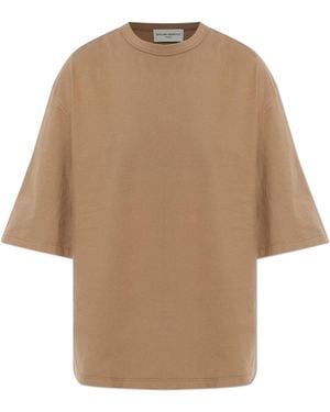 Officine Generale T-Shirt 'Riham' - Natural