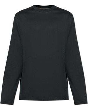 Brioni Long Sleeve T-Shirt - Black