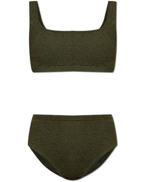 Hunza G Two-Piece Swimsuit 'Patricia' - Green
