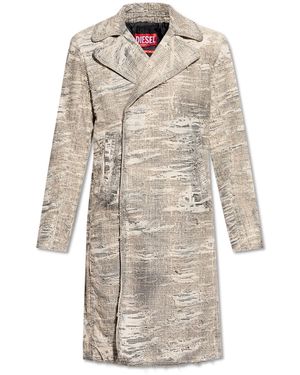 DIESEL Coat D-Isco-Fsg - White