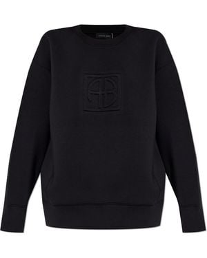 Anine Bing Sweatshirt With Logo - Blue