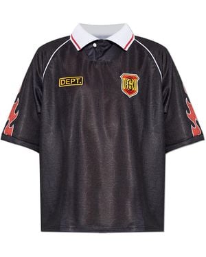 GALLERY DEPT. Polo With Patches - Blue