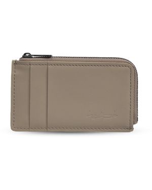 discord Yohji Yamamoto Card Case From The Discord Collection - Grey