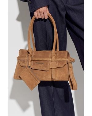 DSquared² Suede Handbag - Blue