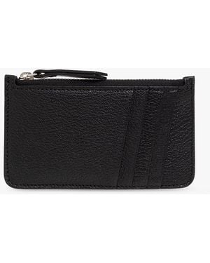 Maison Margiela Leather Card Holder - Black