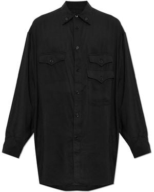 Yohji Yamamoto Shirt With Pockets - Black
