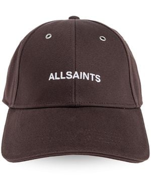 AllSaints Baseball Cap - Red