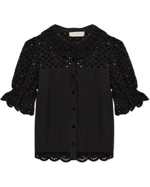 Ulla Johnson 'Eloise' Blouse - Black