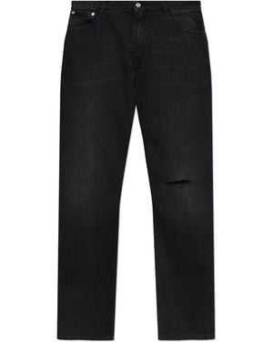 Vetements Straight-Leg Jeans - Black