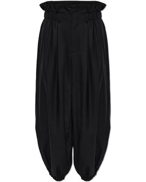 Comme des Garçons Trousers With Cuffs - Black