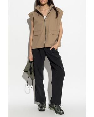 Rethinkit Studios Oversized Vest - Brown