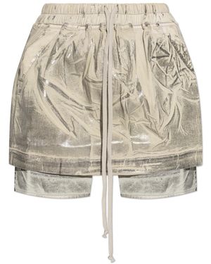 Rick Owens Skirt 'Fog' - Natural