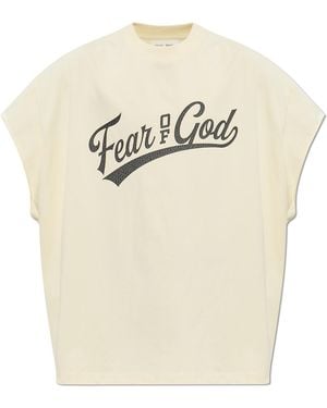 Fear Of God Cotton Long-Sleeve T-Shirt - Natural