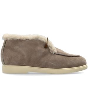 Fabiana Filippi Suede Ankle Boots - Brown