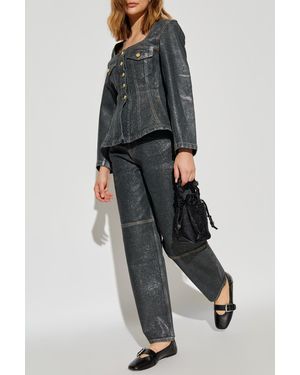 Ganni Denim Jacket - Black