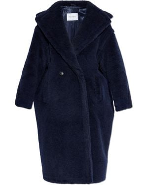 Max Mara Fur Coat "Tedgirl" - Blue
