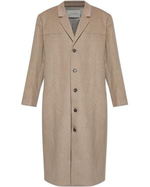 Entire studios Wool Coat - Natural
