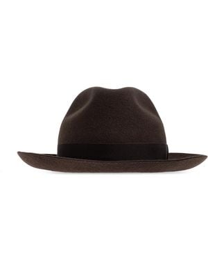 Giorgio Armani Wool Hat - Brown