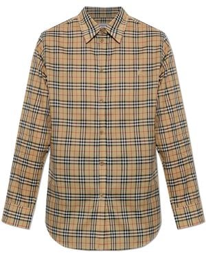 Burberry 'Emma' Shirt - Natural