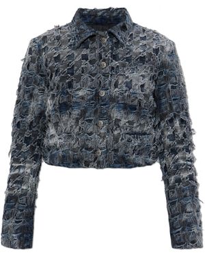 DIESEL Denim Jacket 'De-Ursy-Fsh' - Blue